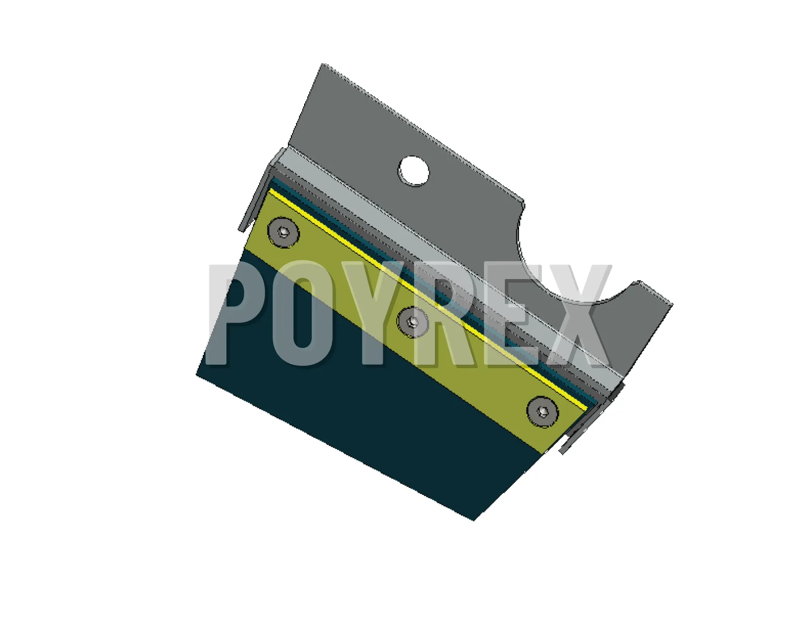 Rubber Apron RAVO 5-Series Complete Suction Shaft Left — C010008