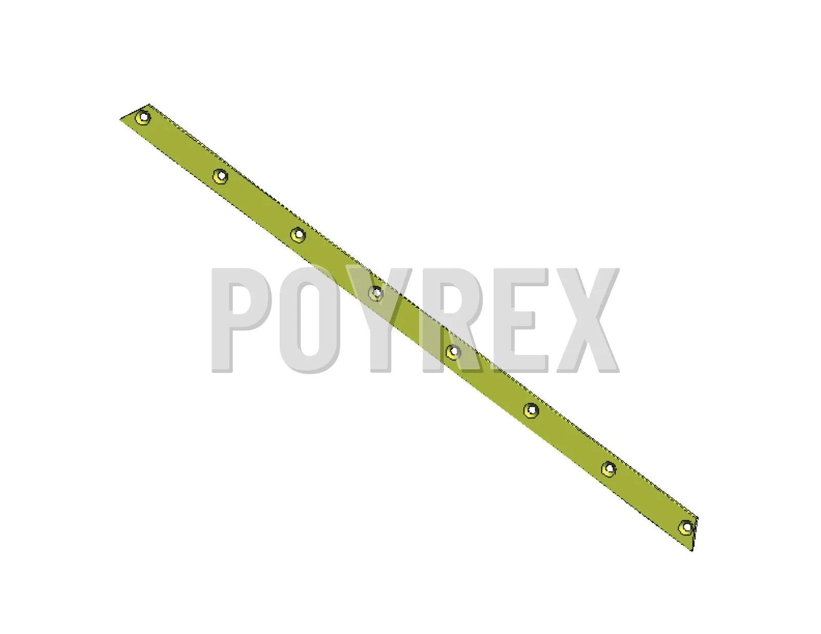 Clamping Strips RAVO 5-Series Rubber Strip Suction Mouth Rear — C010010