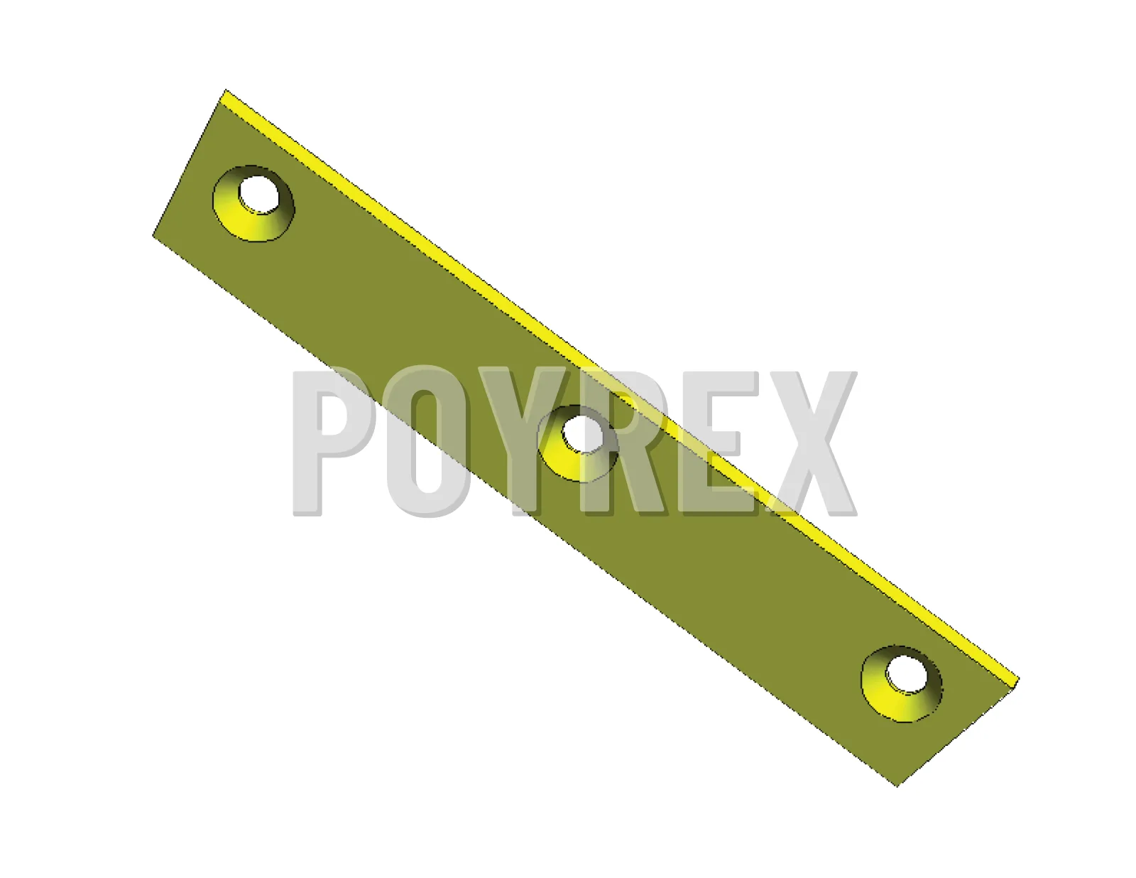Clamping strip RAVO 5-Series Rubber Strip Left/Right — C010013
