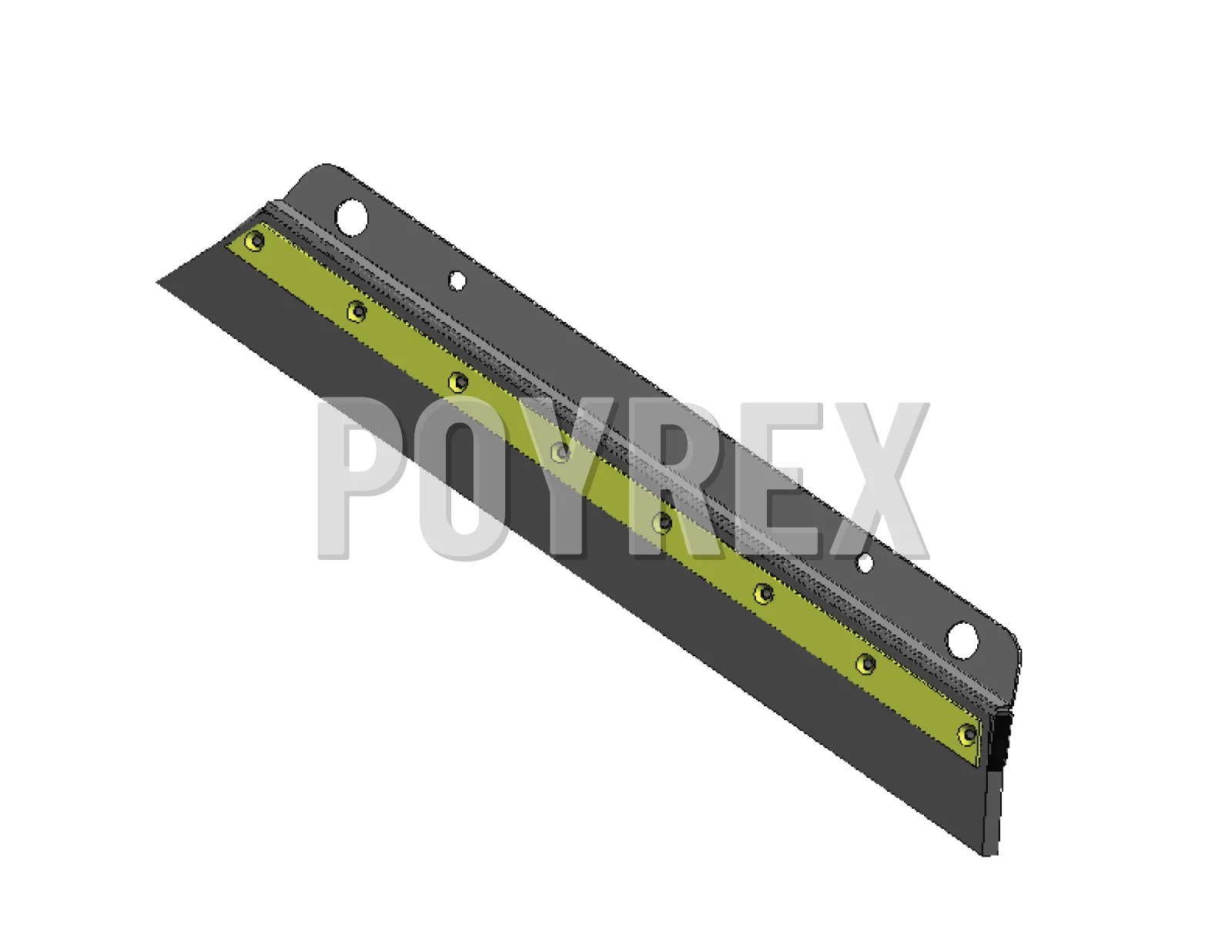Rubber Strip RAVO 5-Series With Bracket Complete With Rear Suction Shaft — C010016