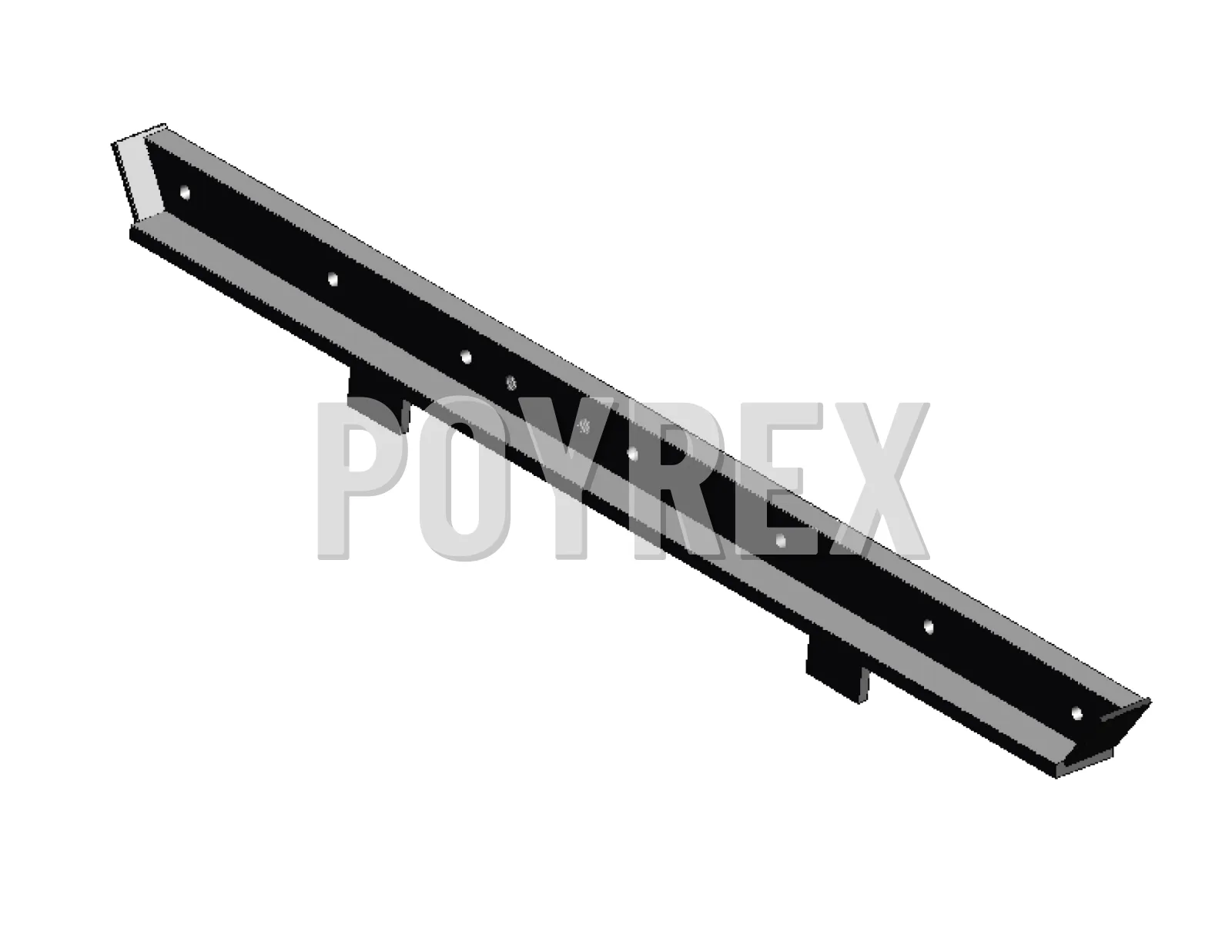 Mounting Frame RAVO 5-Series Rubber Strip Front Suction Shaft — C010017