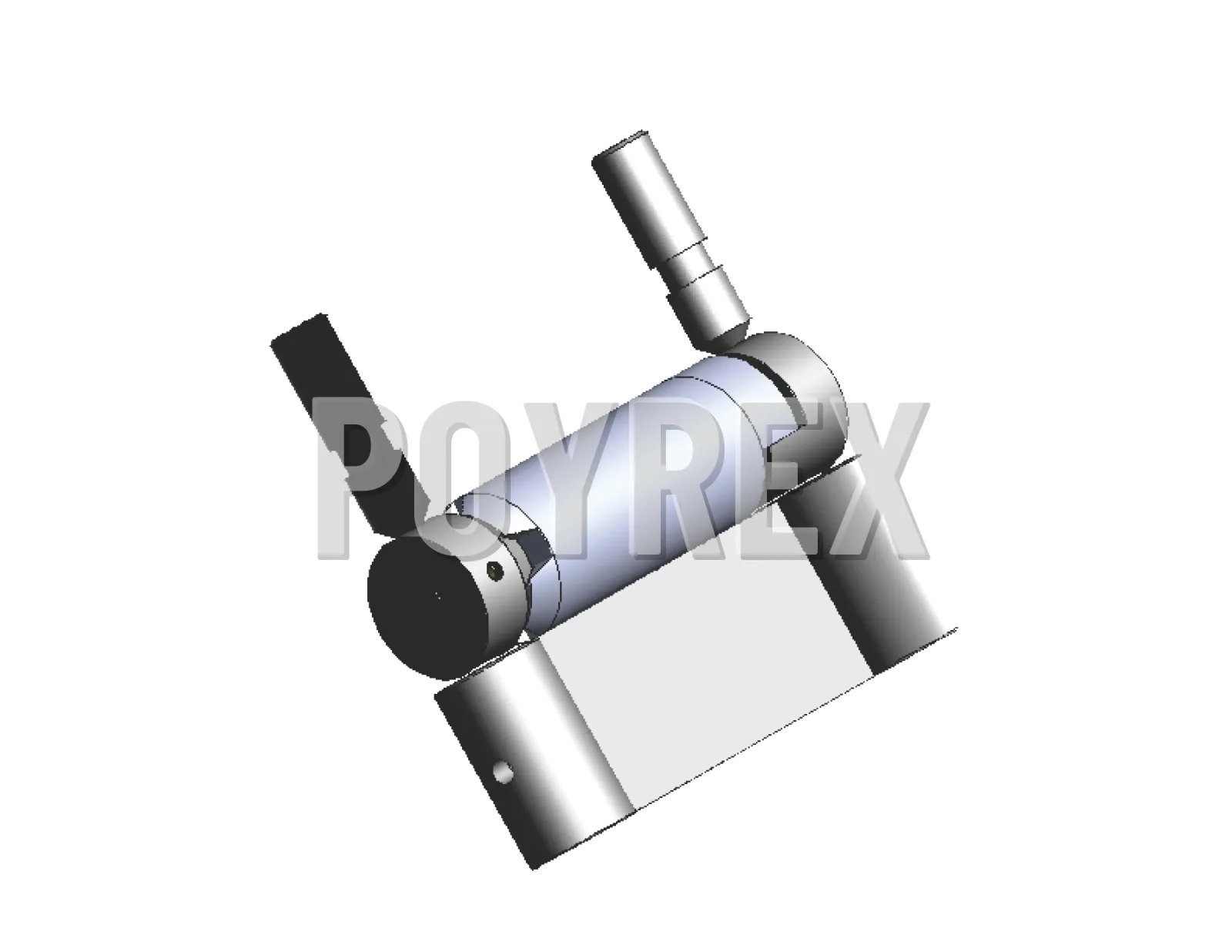 Hinge Terberg Side Protection Arm TCA-DE/TCA-DEL Left — C016006
