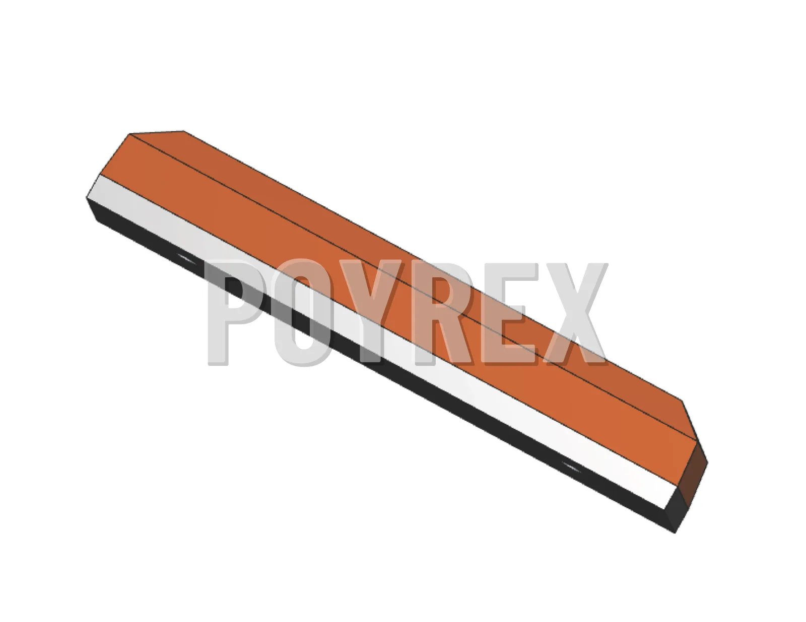 Stop bar Zöller 2301 Delta Without Notch Swivel Arm l: 120 w: 25 h: 20 From 01/2003 — C01014