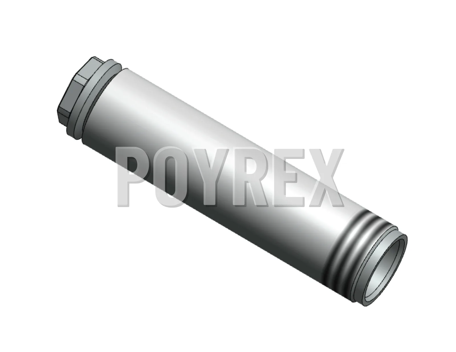 Cylinder Barrel Zöller 2301 Delta Tipper Body Bottom From 01/2003 — C01018