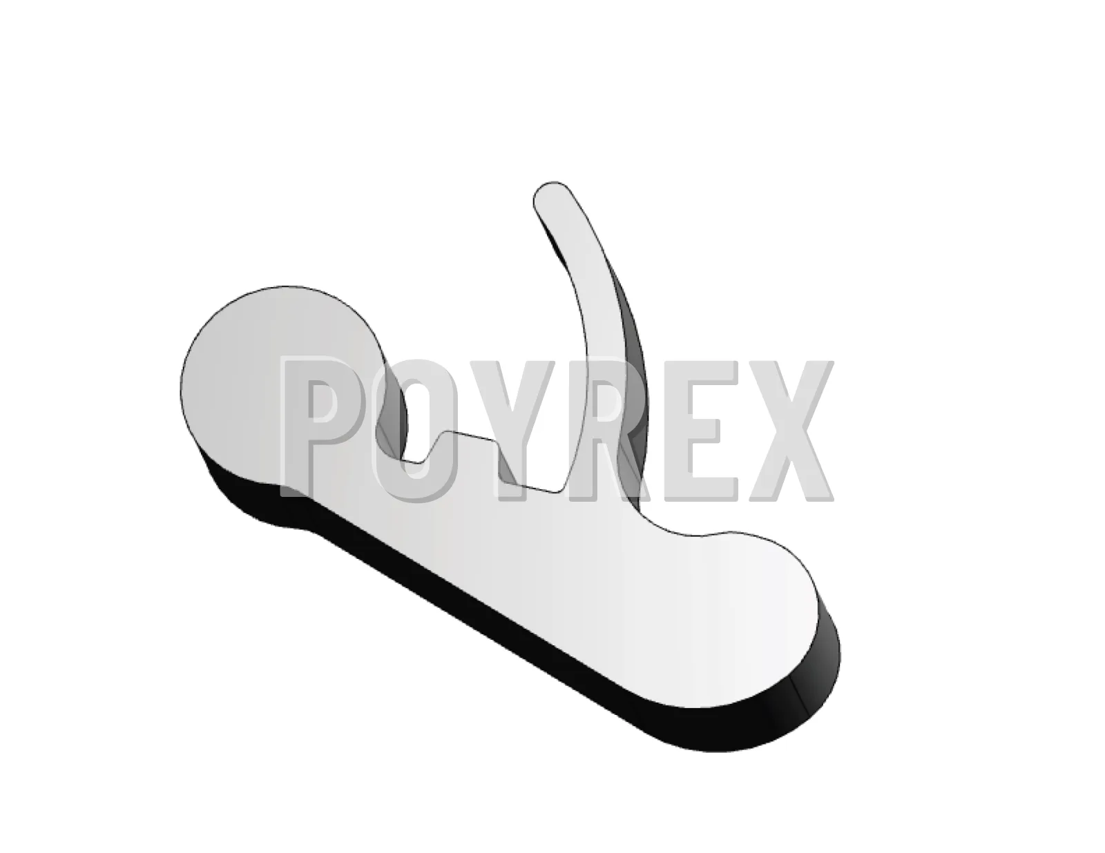 Switch Lug Zöller 2301 Delta Comb Strip Metal d: 8/10 w: 15 From 03/2012 — C01020