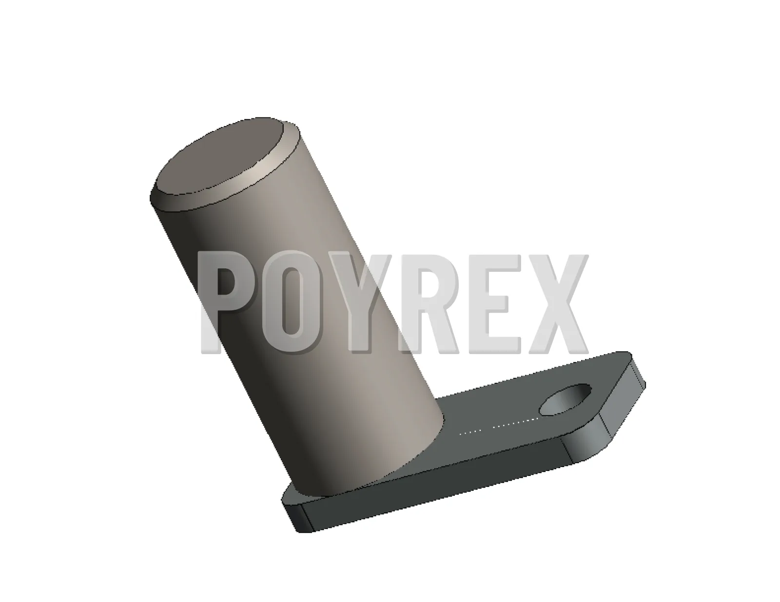 Safety Bolt Inch Hydraulic Cylinder Rear Barrel Stop — C01024
