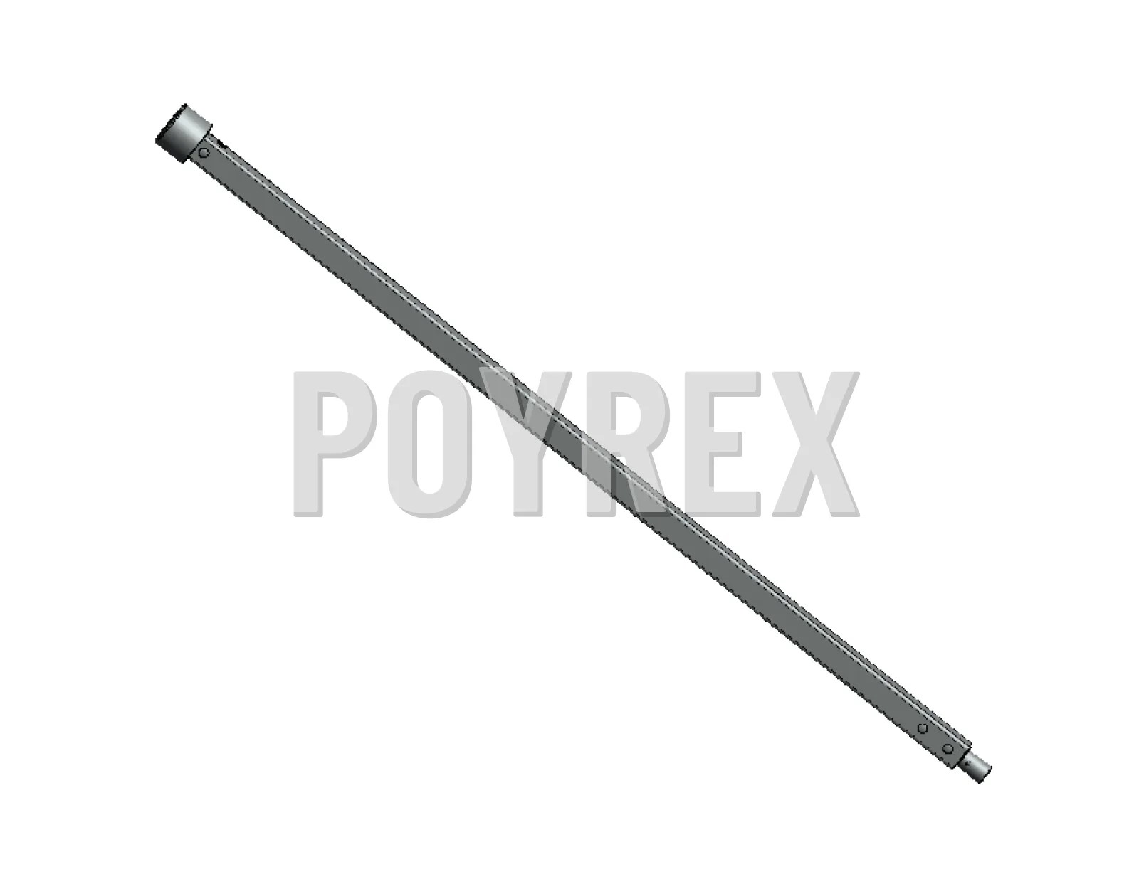 Broom Shaft Bucher Municipal TAZ/TSZ Sweeping Roller — C03002