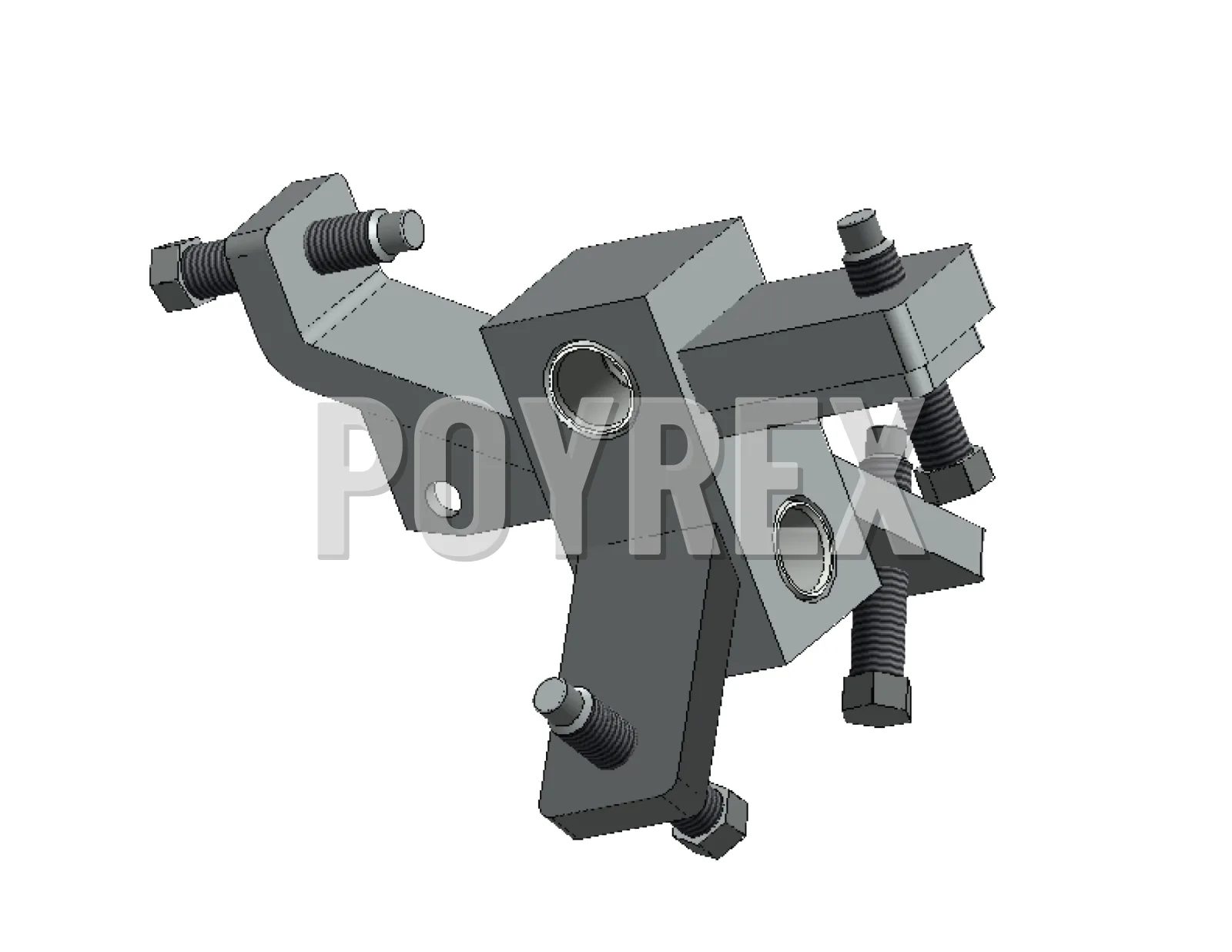 Fork joint Bucher Municipal Cityfant 6000 Complete Guide Arm Suction Shaft Left/Right — C03006