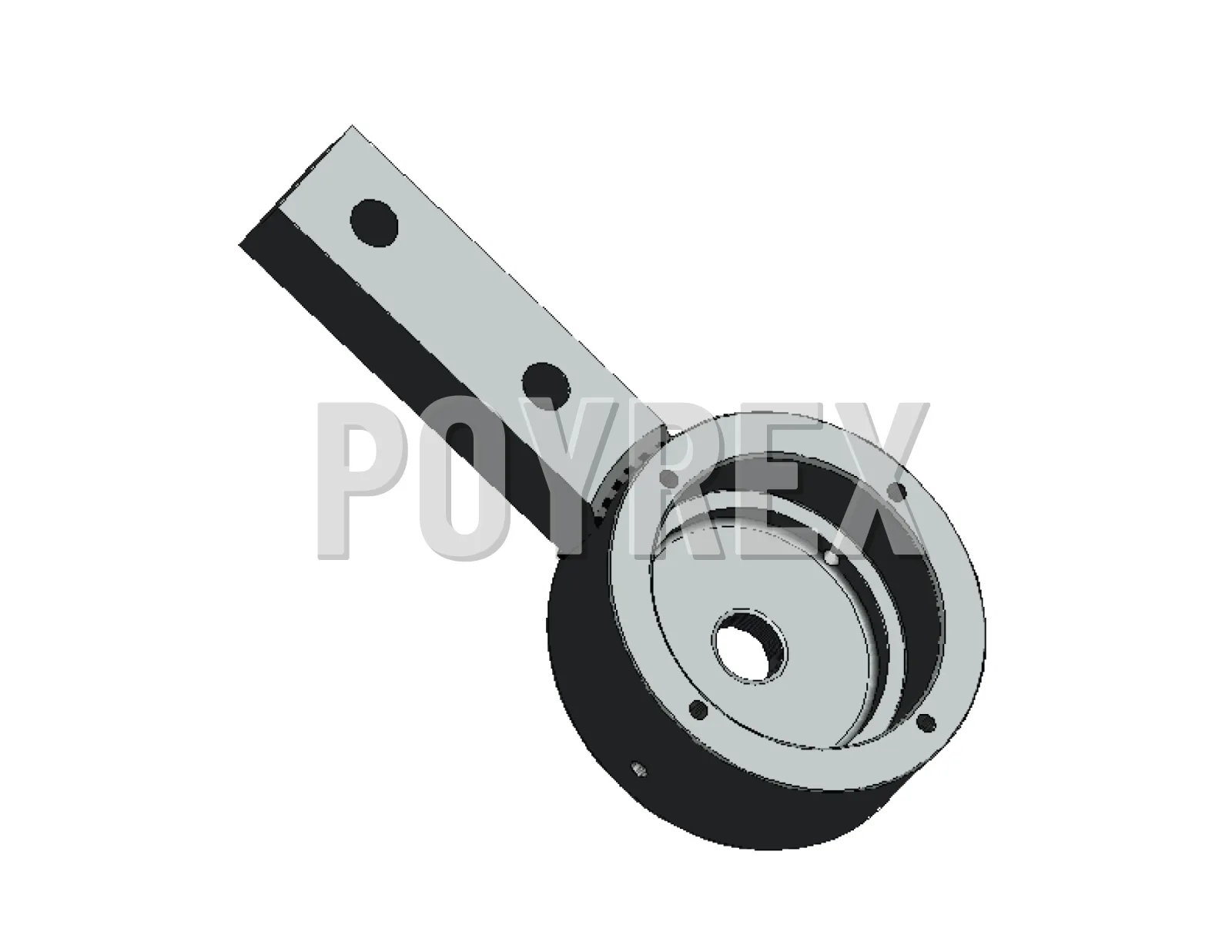 Bearing Housing Bucher Municipal TAZ/TSZ Sweeper Roller — C03008