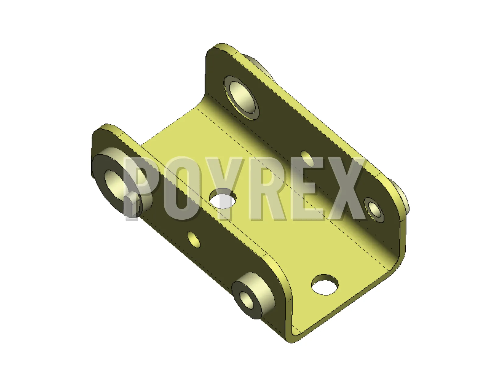 Guide Body Bucher Municipal TAZ/TSZ Disc Brush Bottom Left — C03009