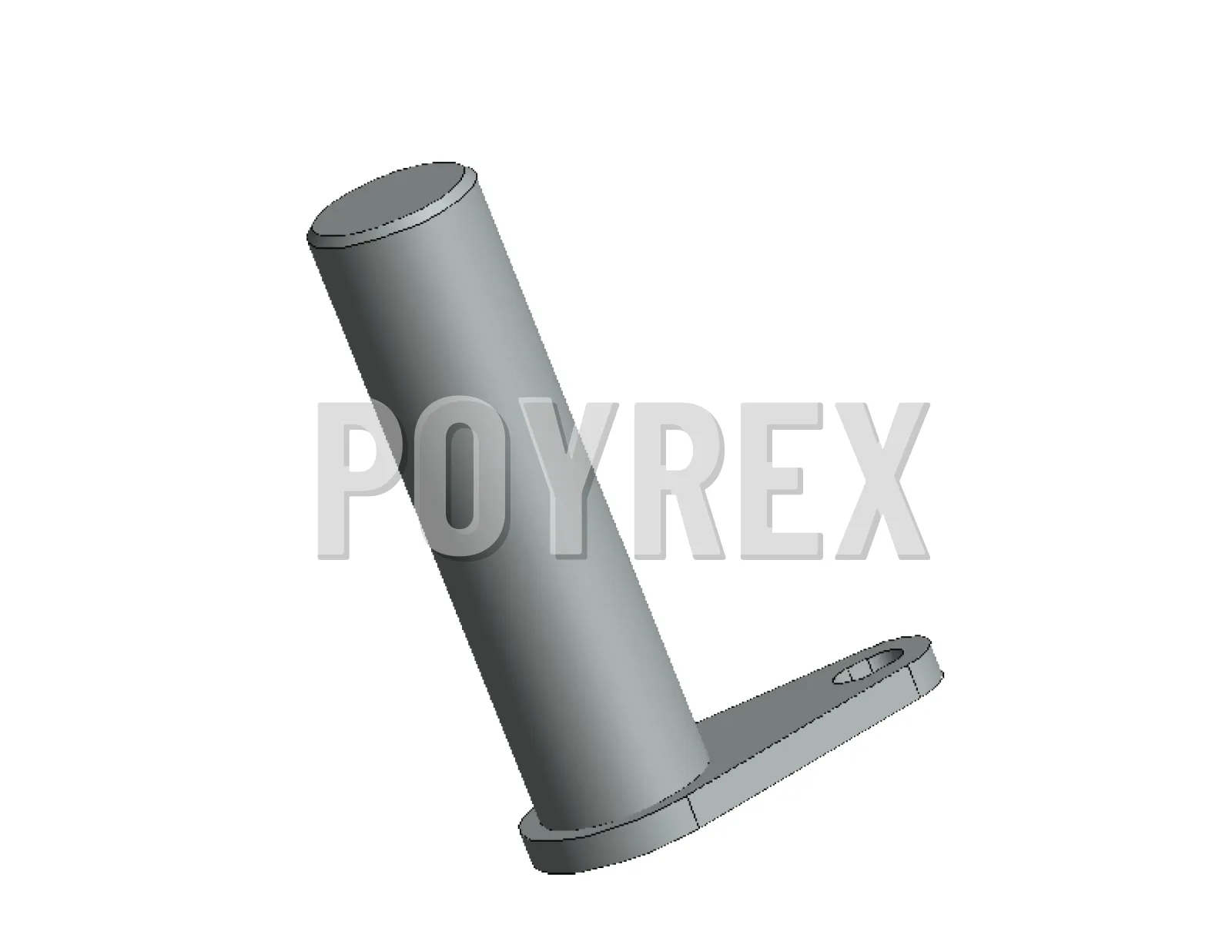 Sicherungsbolzen HS Fahrzeugbau HSS420 Hydroulic Cylinder Unterschwinge Unten  — C04001