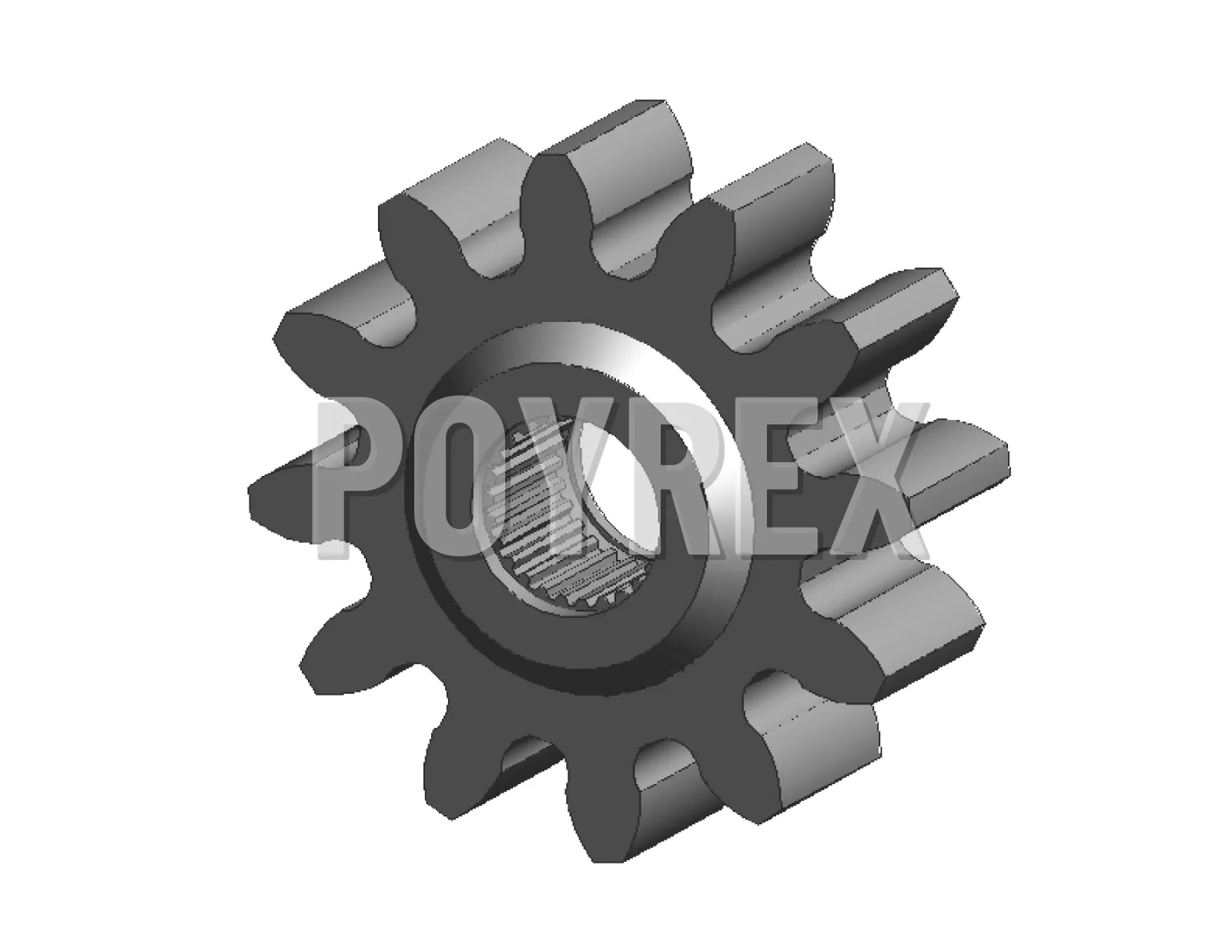 Gear Faun Rotopress Gearbox Drum Drive — C05014