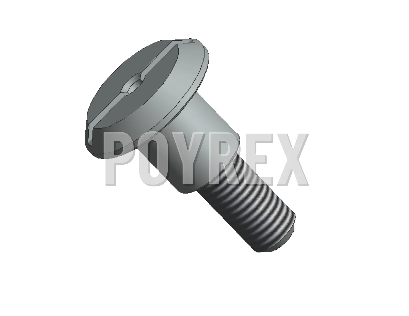 Fixing Screw Geesink GPM II Hollow Rubber Spring Yoke — C06036