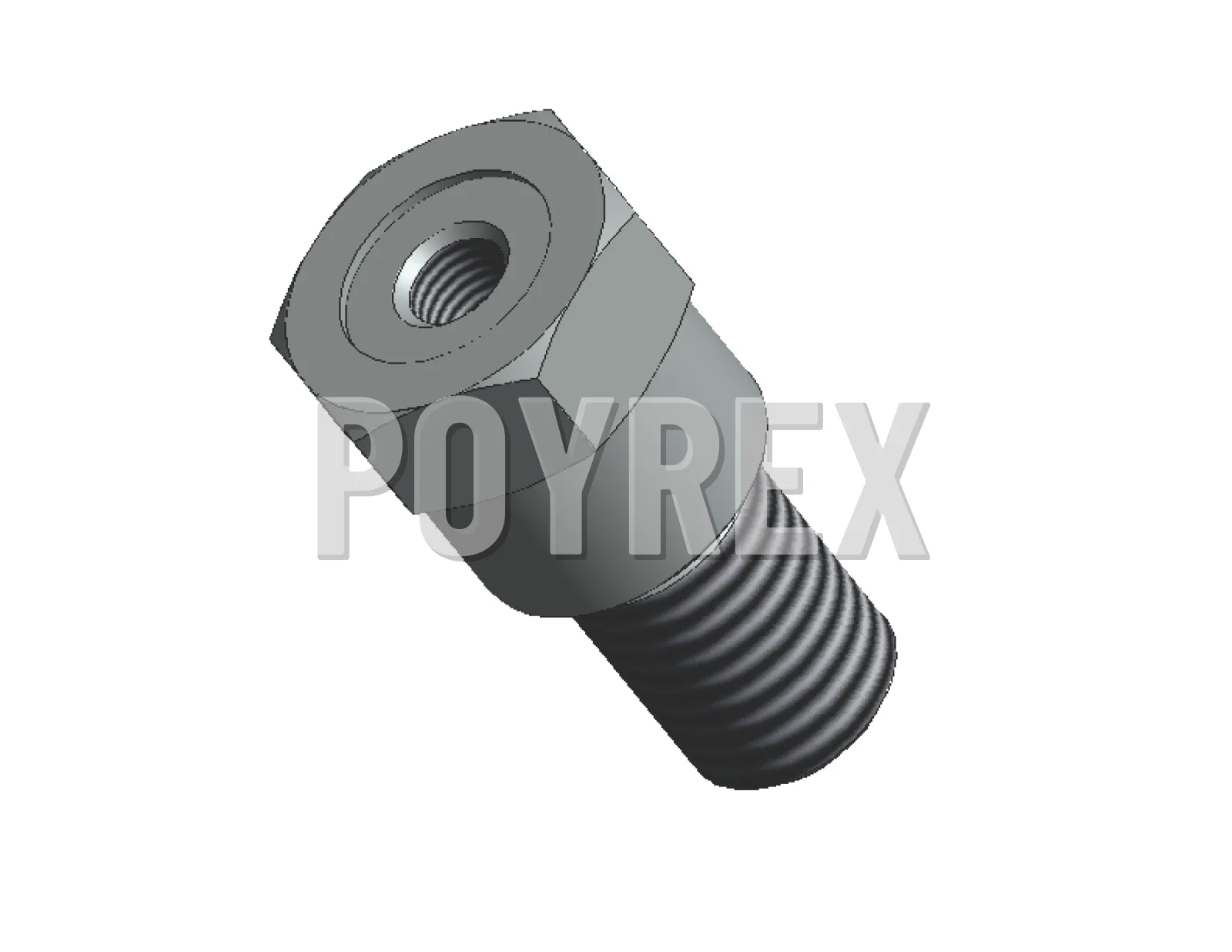 Geesink GPM IV Axle Journal With Lubrication Hole Yoke — C06057