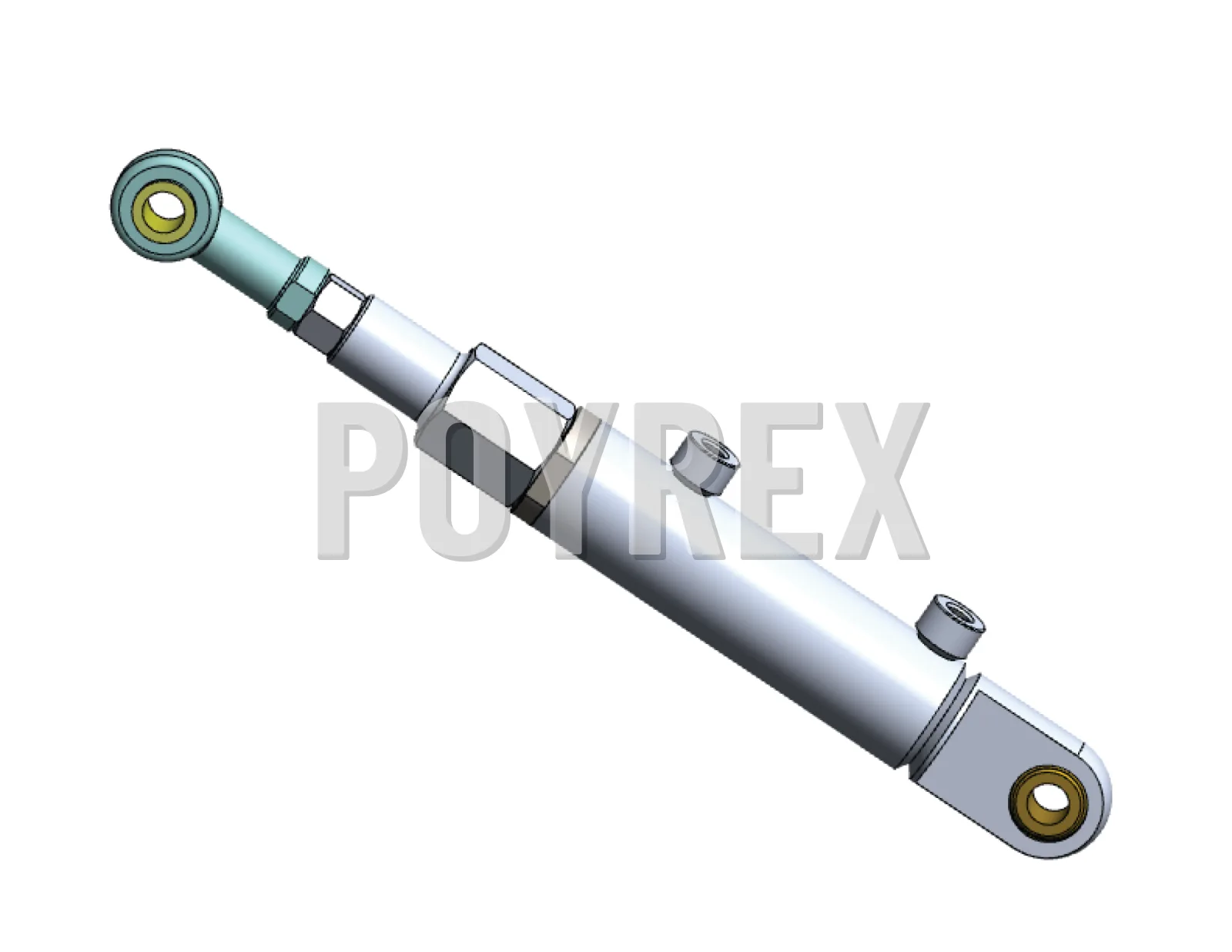 RAVO 5 Series Hydraulic Cylinder Broom Adjustment — HC010002