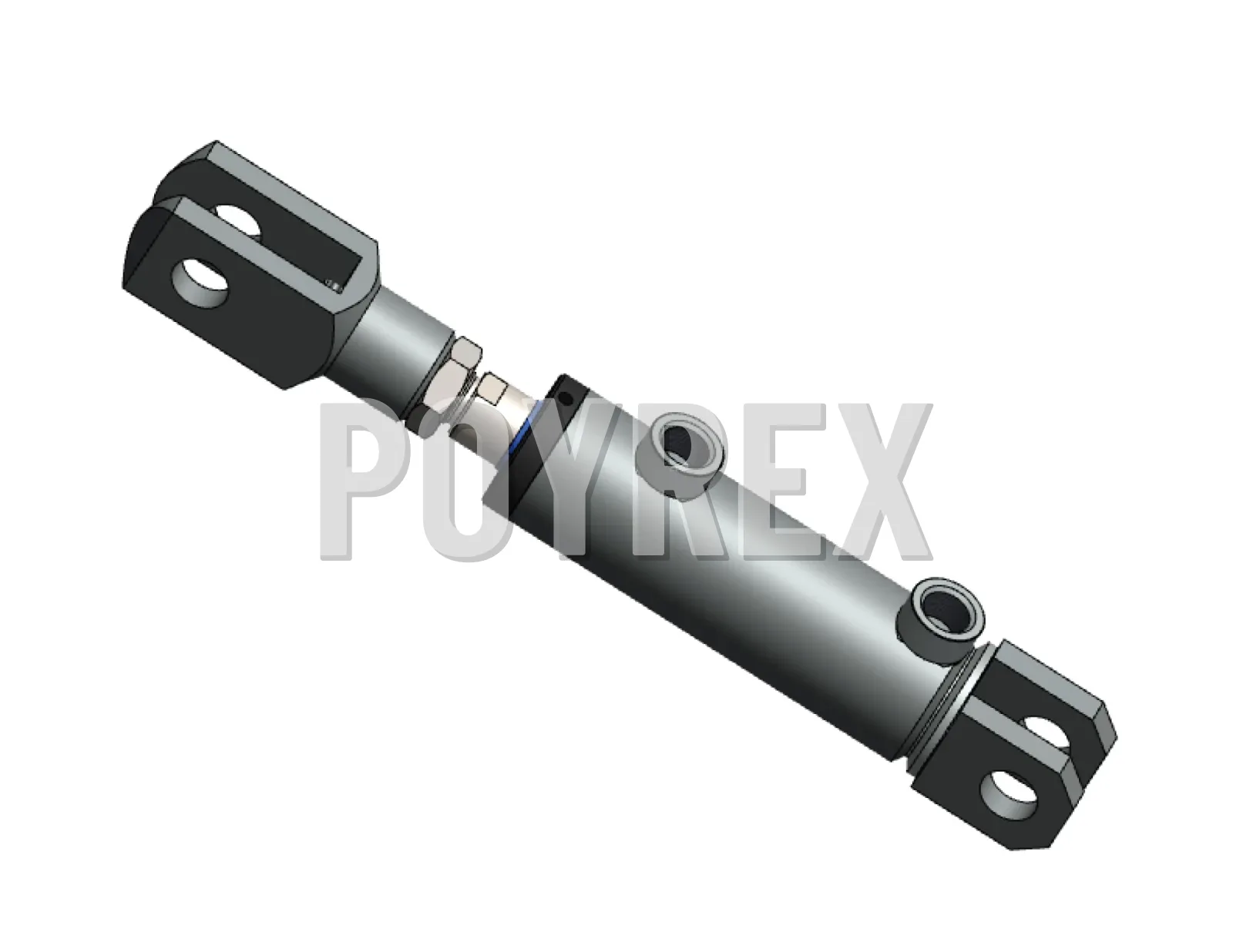 Bucher Municipal TAZ/TSZ Hydraulic Cylinder — HC03006