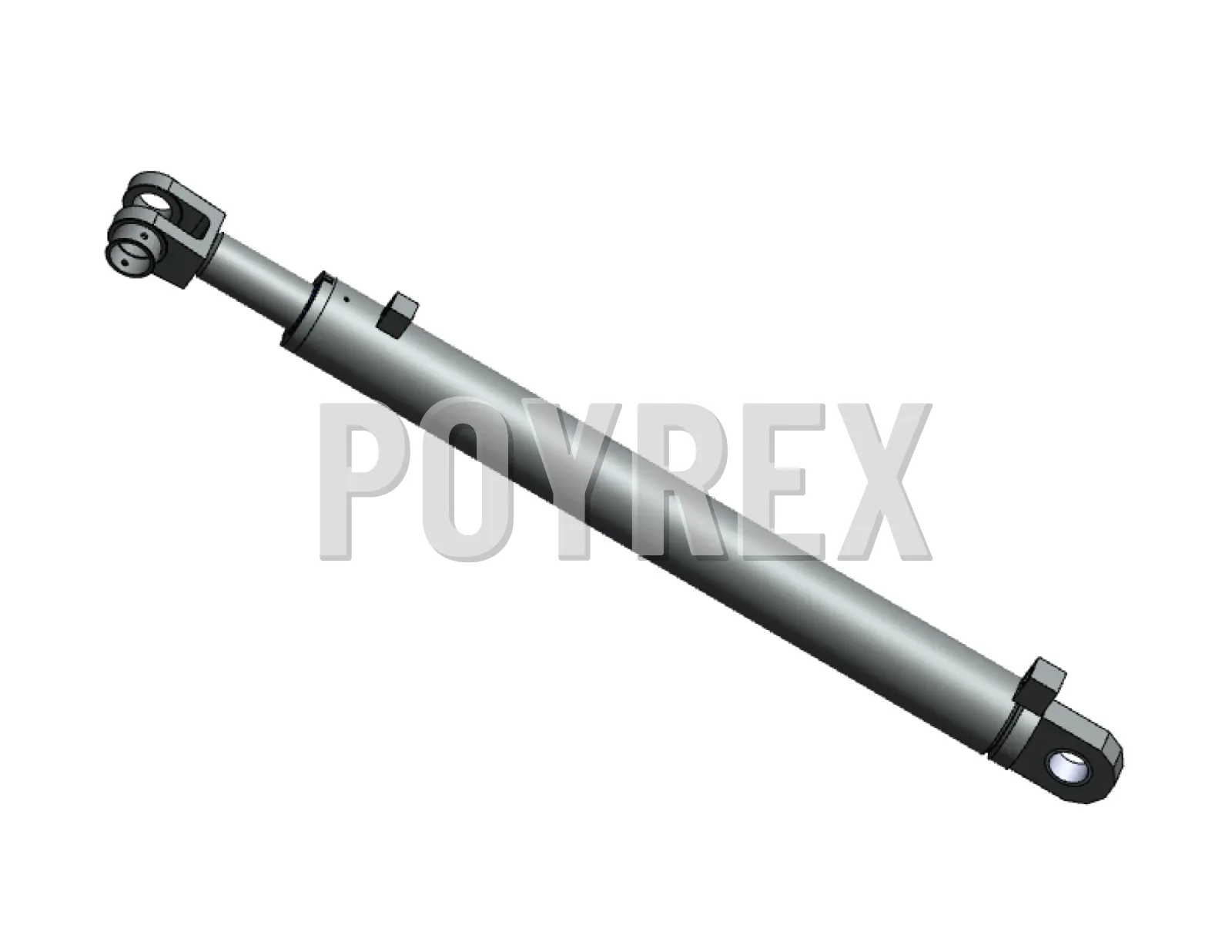 HS FAHRZEUGBAU Hydraulic Cylinder — HC04008