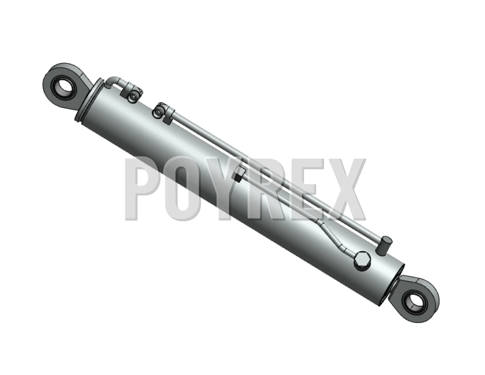 Hydraulic Cylinder Haller x2 Guide Plate Right — HC08007