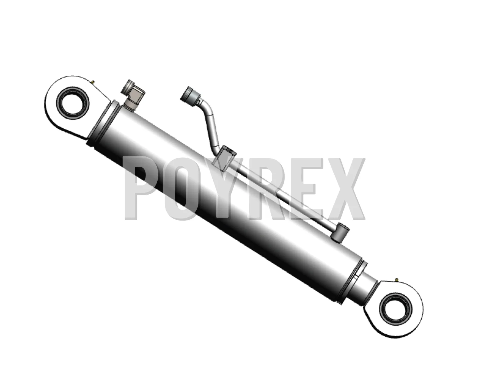 Hydraulic Cylinder Otto Pressmaster Pressplatte Links Ohne Reedschalter — HC09001